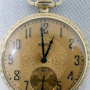 Solid 14-karat gold 1800's pocket watch